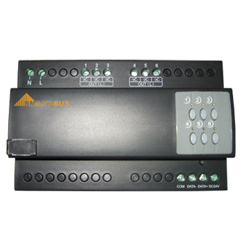 Smart-Bus Din Rail Mount Dimmer 6ch 2A /per ch