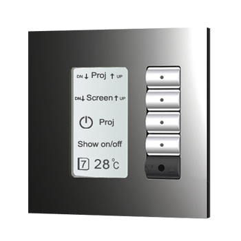 Smart DLP wall switch Panel EU with LCD