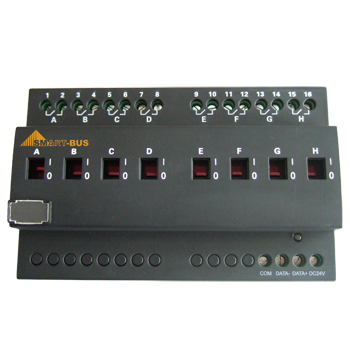 Smart-Bus Din Rail Mount Relay Module 8CH, 16A
