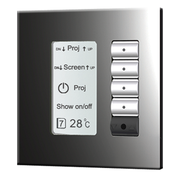 Bedside or Table Side Smart-Hotel DLP Panel IR & LCD Screen