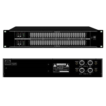 2 Channel 31 Bands Graphic Equalizer 2U